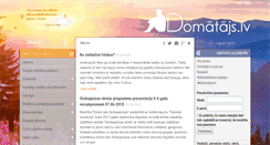 Desktop Screenshot of domatajs.lv